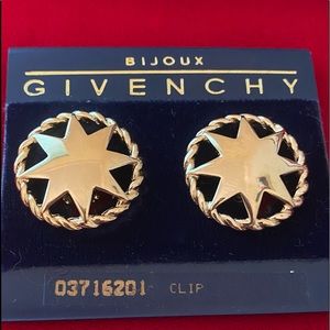 Vintage Givenchy Clip-On Fashion Earrings
